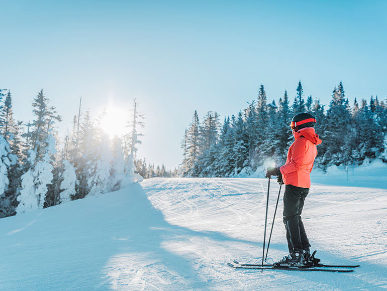 Skiing